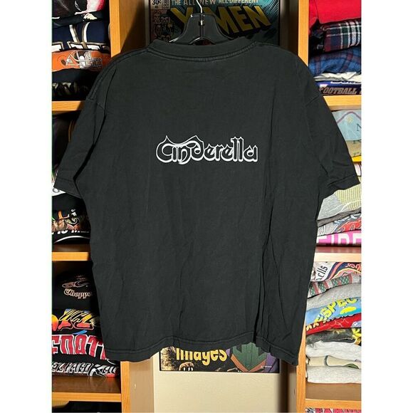 Vintage Y2K Cinderella Goth Double Sided Band Tee - Picture 4 of 6
